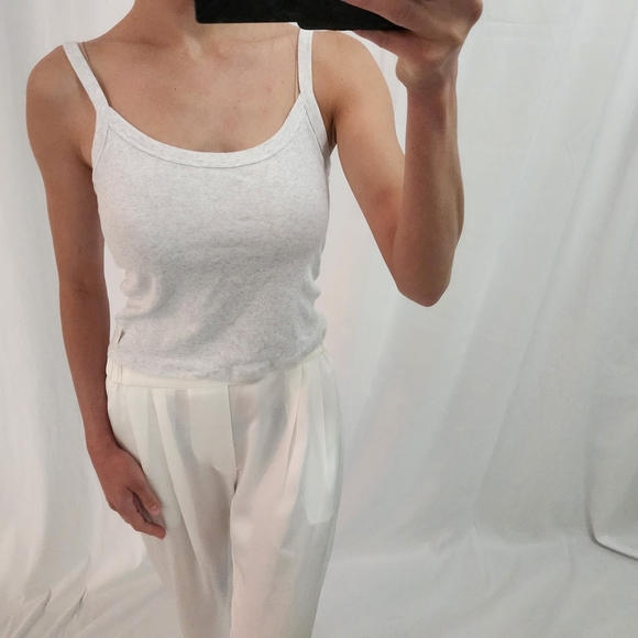 Aritzia Tops - Aritzia Light Gray Tank Top